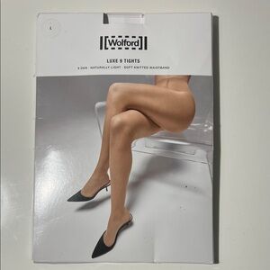 Wilford Luxe 9 tights in Black - Size Large